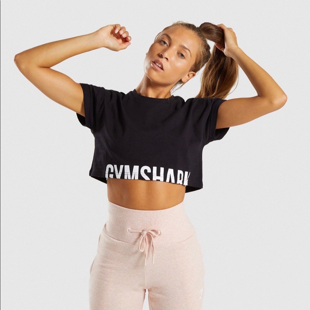 NWOT Gymshark Fraction Crop Top